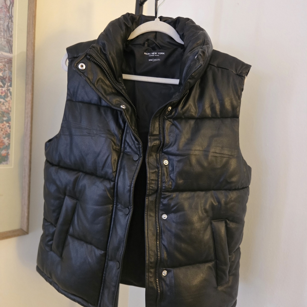 Black Puffer Vest